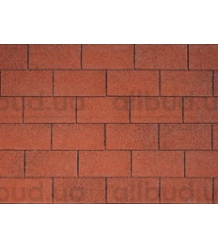 Битумная черепица IKO Armourglass Tile red