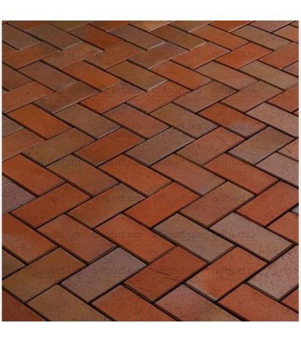 Клинкерная брусчатка Zittau Amber N, CRH