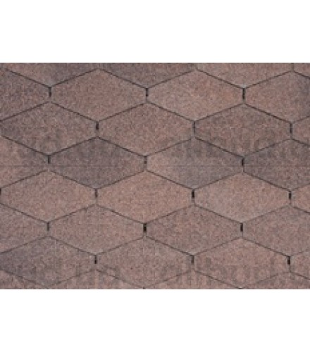 Битумная черепица IKO Diamant Dual brown