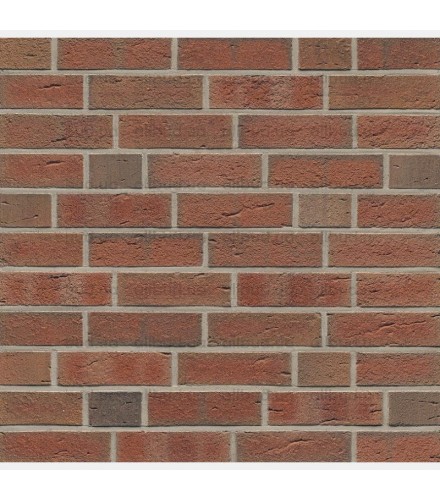 Клинкерный кирпич K377 Lava maron rustico, Feldhause Klinker