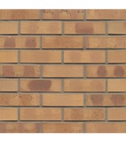 Клинкерный кирпич NF 06 K Hellbraun-bunt kohle glatt, Muhr Klinker