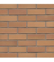 Клинкерный кирпич NF 06 Hellbraun-bunt glatt Muhr Klinker