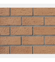 Клинкерный кирпич NF 06 R Hellbraun-bunt rustik, Muhr Klinker