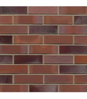 Клинкерный кирпич NF 14 Rotblau-bunt glatt