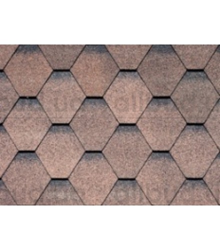 Битумная черепица IKO Armourshield Dual brown ultra