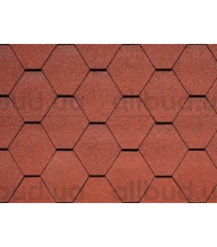 Битумная черепица IKO Armourshield Tile red
