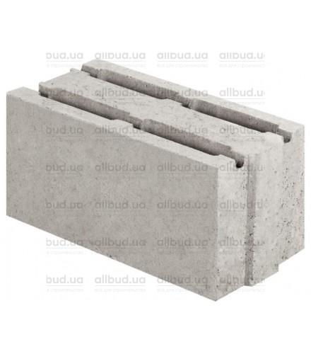 Блок бетонный 390х190х188