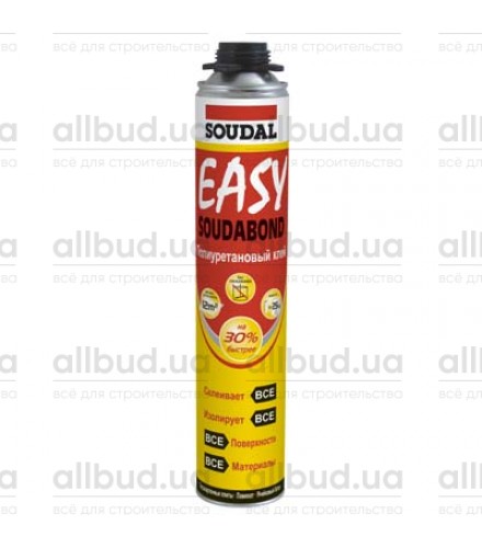 Пена-Клей Soudal Easy 750 мл (под пистолет)