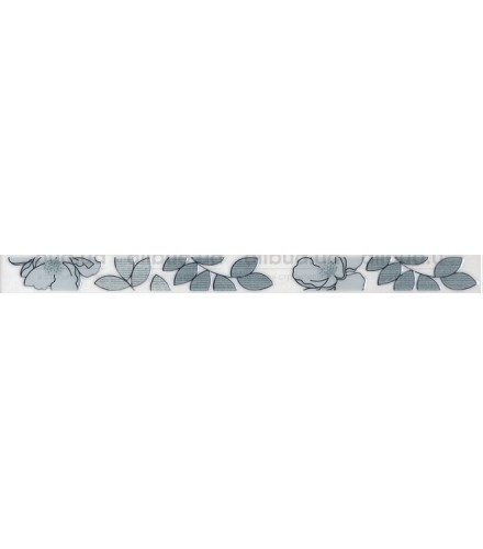 STG-B235-15016 | Бордюр Ньюпорт Цветы зеленый