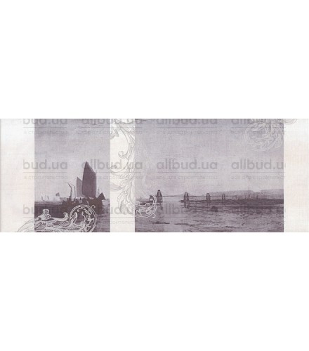 STG-C208-15010 | Декор Ньюпорт Корабли фиолетовый