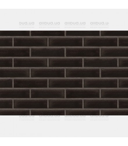 Клинкерная плитка RF 17 Onyx black, King Klinker