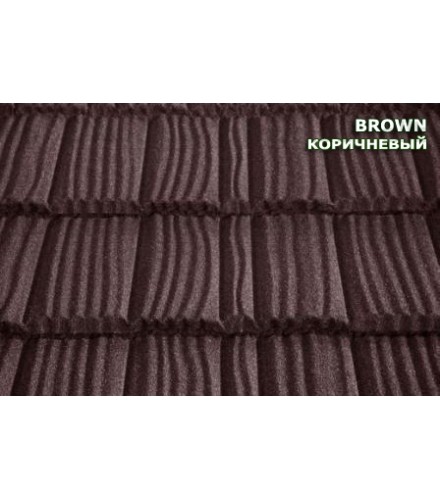 Композитная черепица MetroShake Brown