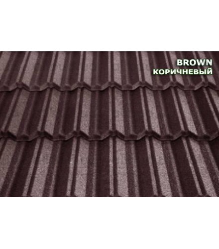 Композитная черепица MetroClassic Brown