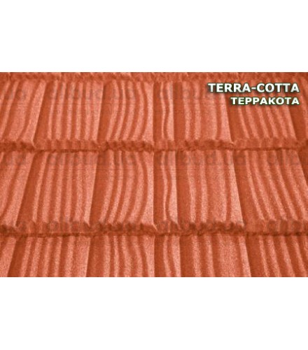 Композитная черепица MetroWood Terra-cotta