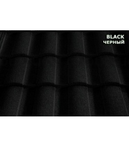 Композитная черепица MetroRoman Black