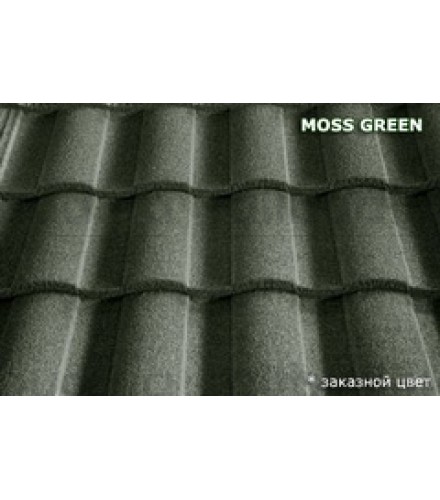 Композитная черепица MetroRoman Moss green
