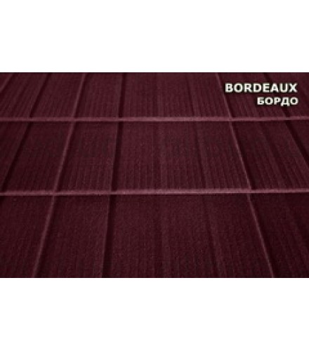 Композитная черепица MetroShingle Bordeaux