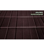 Композитная черепица MetroShingle Brown
