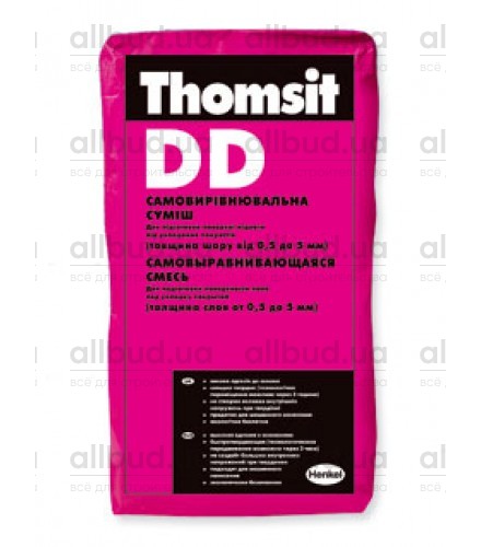 Самовыравнивающаяся смесь Thomsit DD