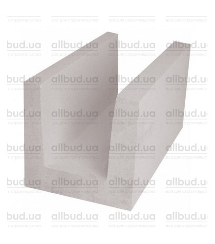Газоблок СТОУНЛАЙТ Лотковый 375x200x500