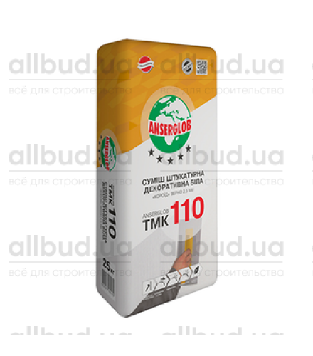 Штукатурка "короед" Anserglob ТМК 110, фракция 2.0