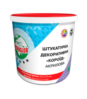 Штукатурка акриловая "короед", фракция 2.0 - 2.5