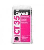 Штукатурка декоративная "короед" Ceresit CT 35 (2.5 мм)