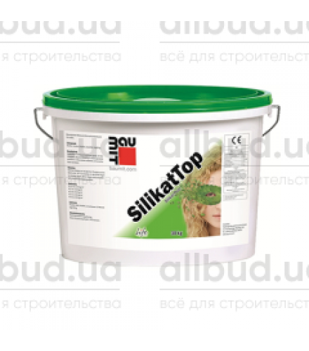 Силикатная штукатурка Baumit SilikatTop "Барашек" (1.5 мм)