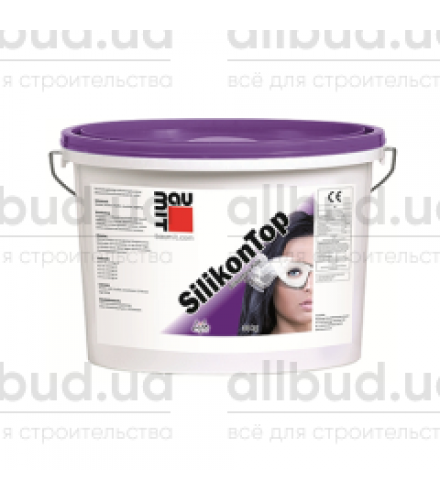 Силиконовая декоративная штукатурка Baumit SilikonTop "короед" (2 мм)