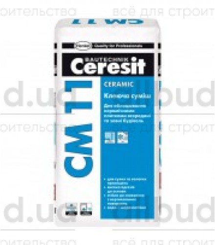 Клей для плитки Ceresit СМ 11 (25 кг)