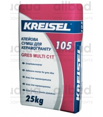 Клей для керамогранита KREISEL Gres Multi 105