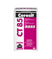 Растворная смесь для приклеивания и защиты пенополистирольных плит Ceresit CT 85