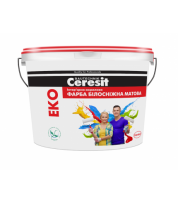 Краска водоэмульсионная интерьерная акриловая Ceresit Эко