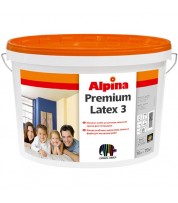 Краска водоэмульсионная матовая Alpina Premiumlatex 3
