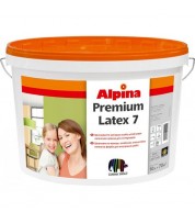 Краска водоэмульсионная шелково-матовая Alpina Premiumlatex 7