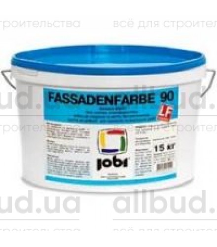 Краска белая матовая Jobi Fassadenfarbe 90