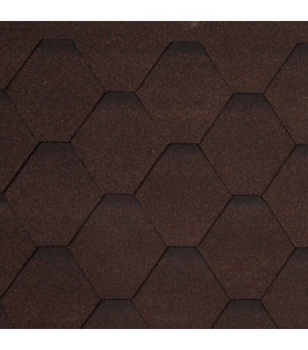 Черепица OAK EURO PLUS Bark Brown