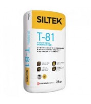 Клей для плитки высокоэластичный Siltek Т-81, 25 кг