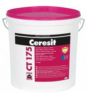 Штукатурка силикон-силикатная декоративная "короед" Ceresit CT 175