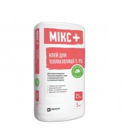 Клей для утеплителя Микс+, 25 кг