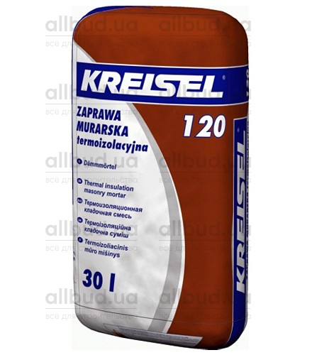 Термоизоляционная кладочная смесь KREISEL Dammortel 120