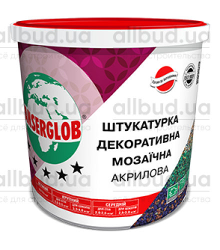 Штукатурка акриловая мозаичная, 25 кг