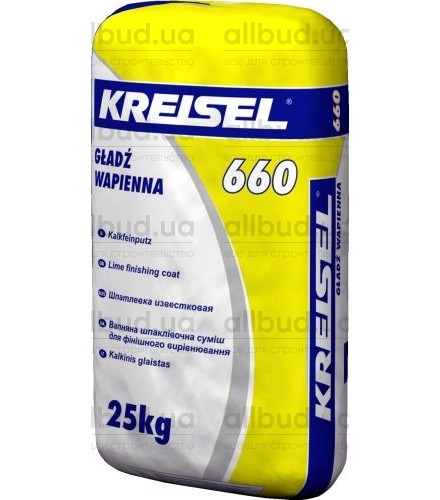 Известковая шпаклевка KREISEL 660 Kalk Spachtelmasse