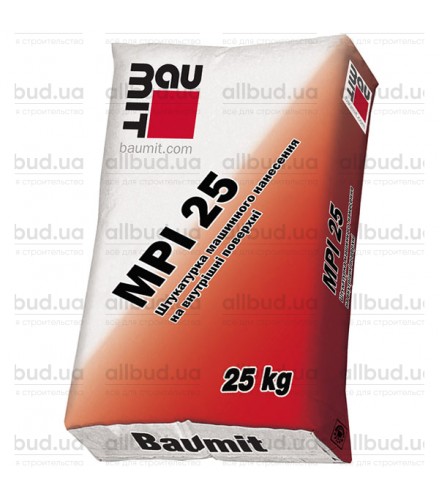 Штукатурная смесь BAUMIT MPI 25