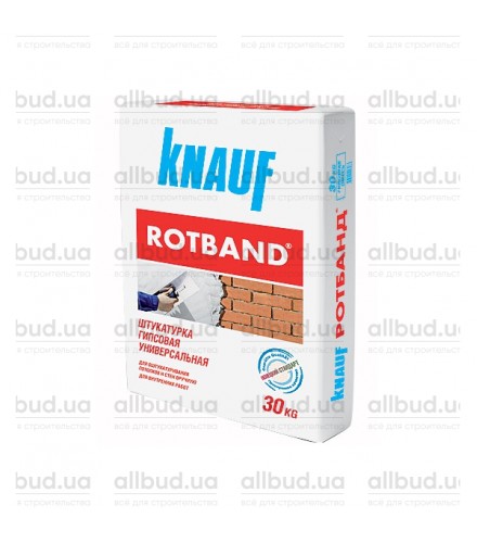 Универсальная гипсовая штукатурка KNAUF Ротбанд