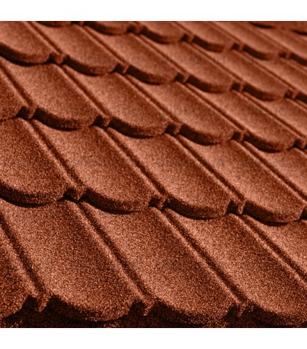 Композитная черепица "QueenTile Classic Terra-Cotta"