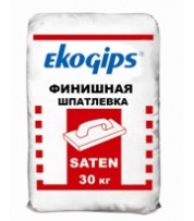 Финишная шпатлевка Ekogips SATEN (Сатенгипс) 25 кг