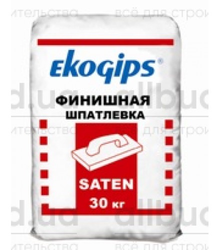 Финишная шпатлевка Ekogips SATEN (Сатенгипс) 25 кг