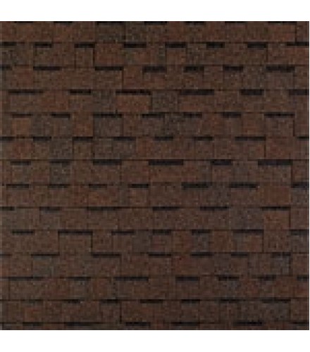 Битумная черепица Top Shingle Premier Тёмно-коричневый