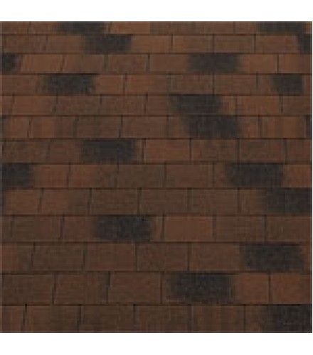 Битумная черепица Top Shingle Vintage Коричневый с тенью